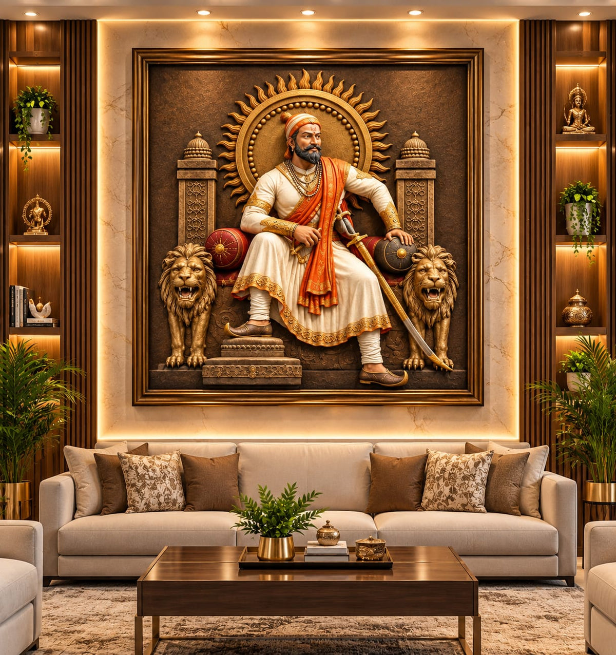 Chhatrapati Shivaji Maharaj Wall Art