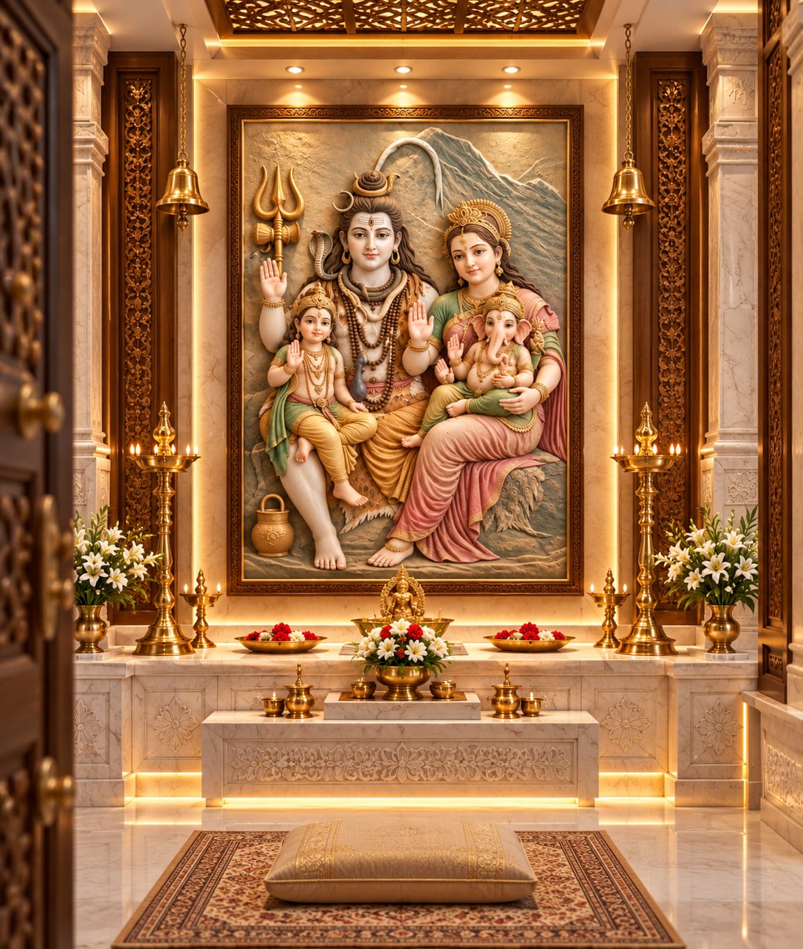 Shiv Parivar Wall Art
