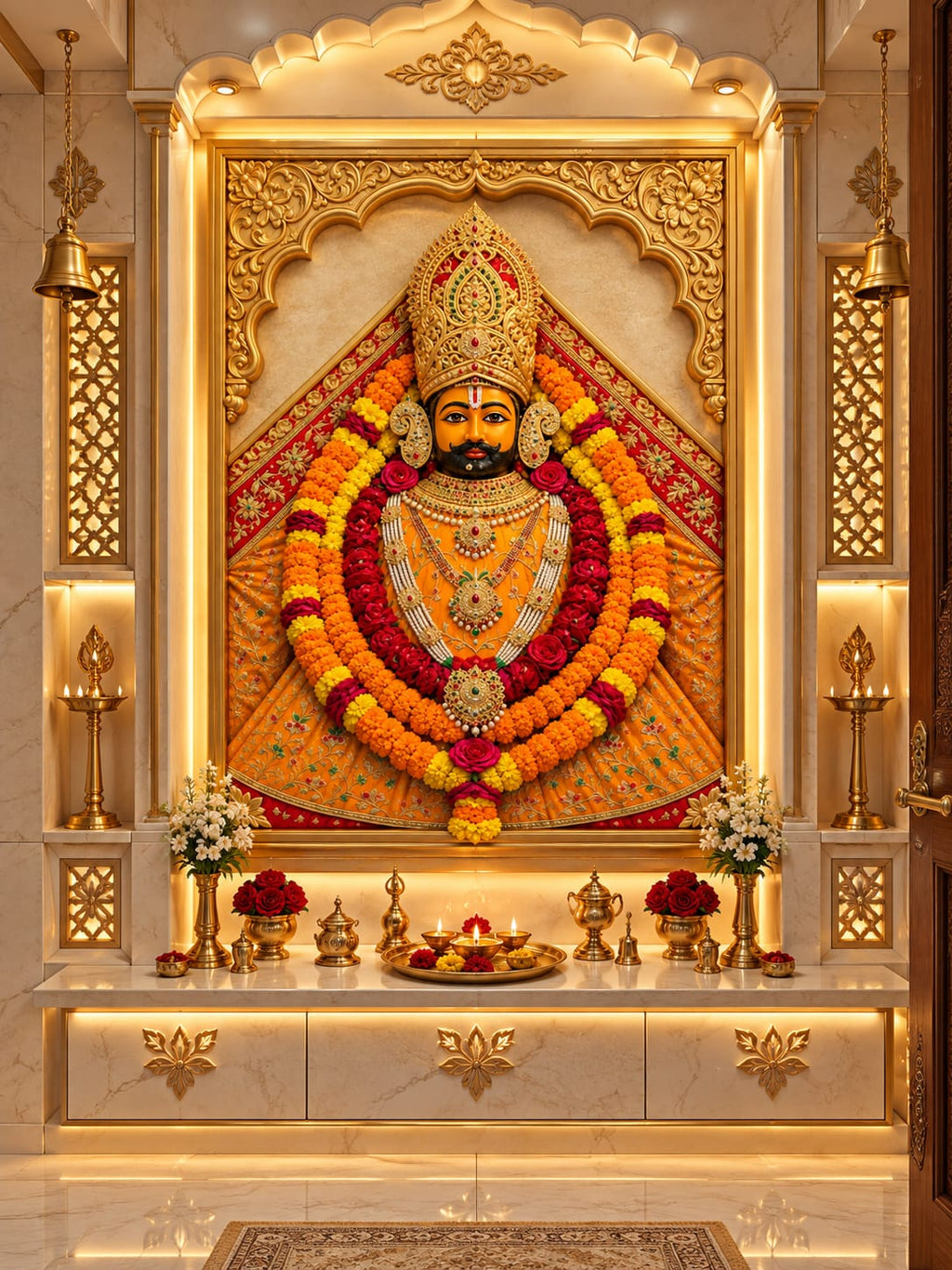 Khatu Shyam Ji Wall Art