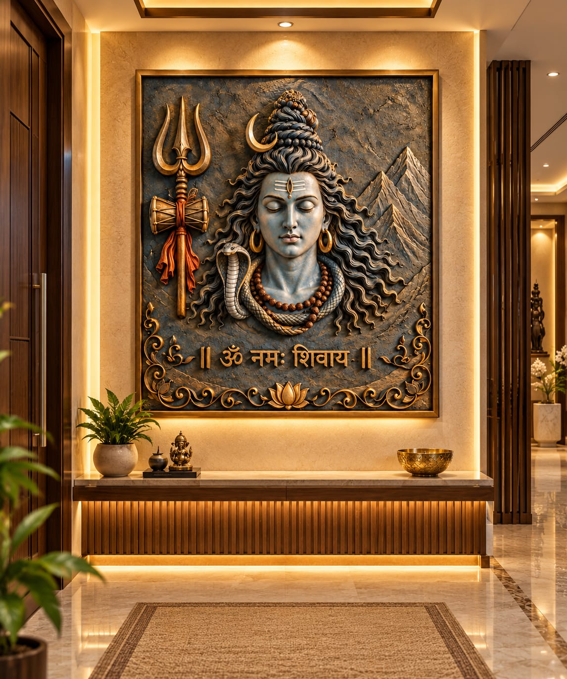 Bholanath Wall Art