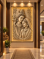 Shiv Parvati Wall Art