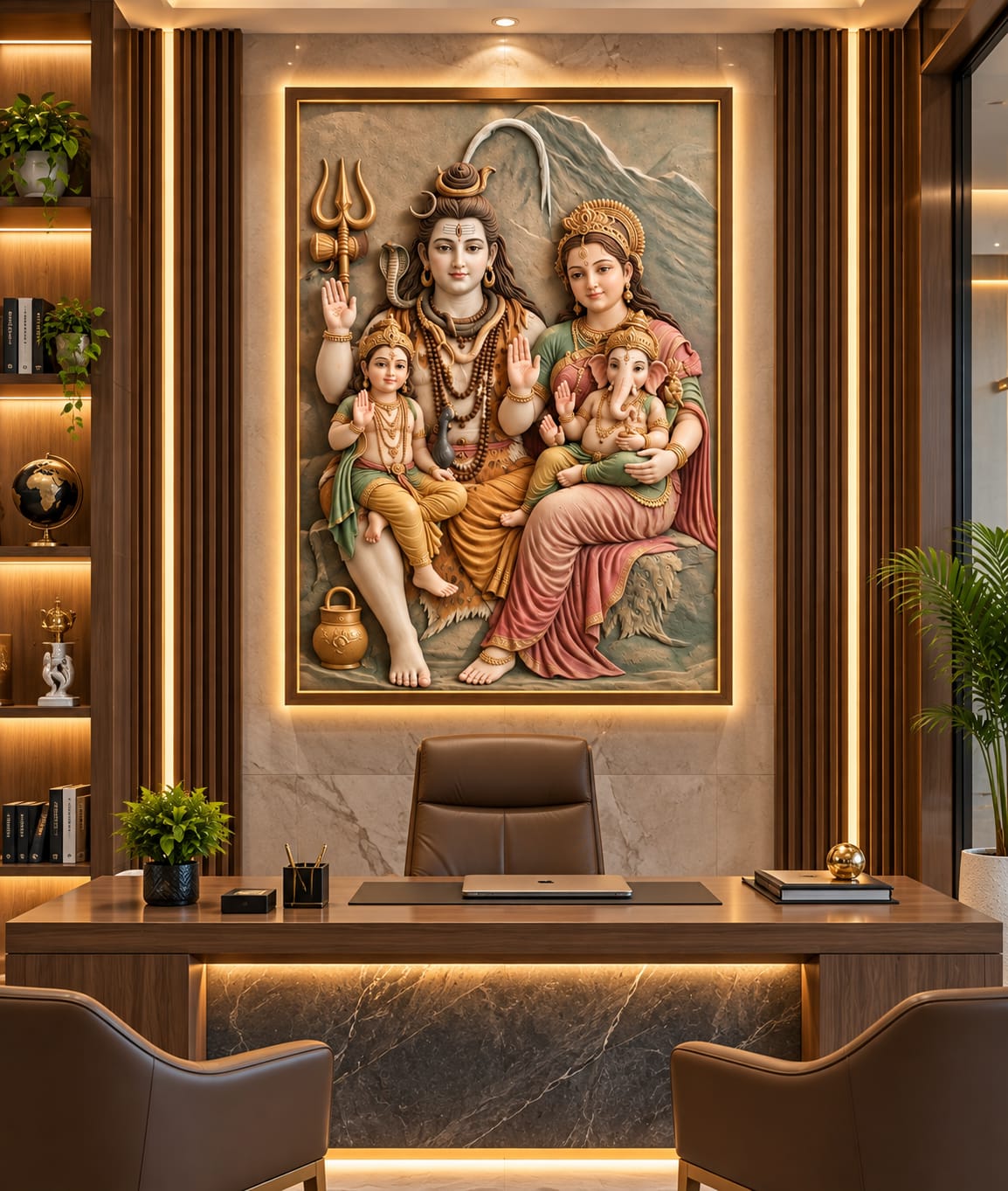 Shiv Parivar Wall Art