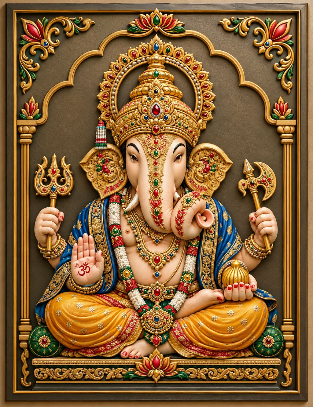 Dagdusheth Ganpati Wall Art