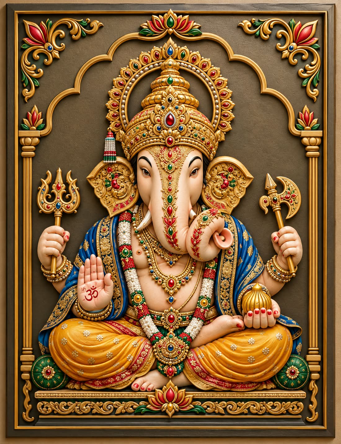 Dagdusheth Ganpati Wall Art