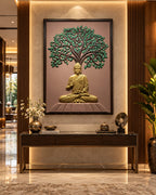 Buddha Under Tree Wall Art