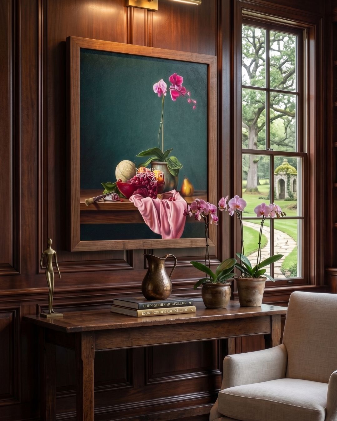 Classical Floral Still Life Painting