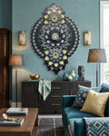 Diamond Mandala Statement Wall Art