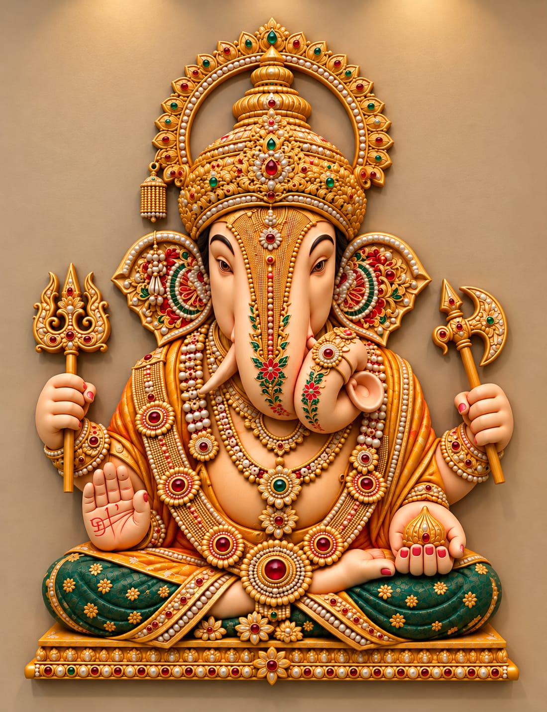 Dagdusheth Ganpati Wall Art