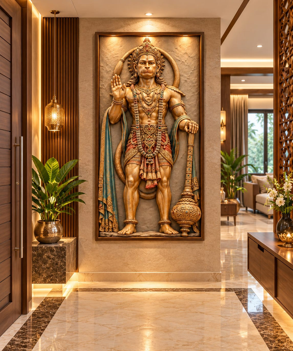 Lord Hanuman Wall Art