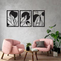 Botanical Metal Wall Art Set