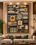 Nature Elements Patchwork Wall Art