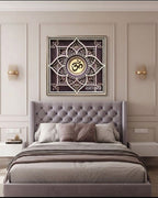 Om Mandala Layer Art