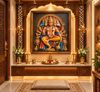 Panchmukhi Hanuman Ji 3D Relief Wall Art