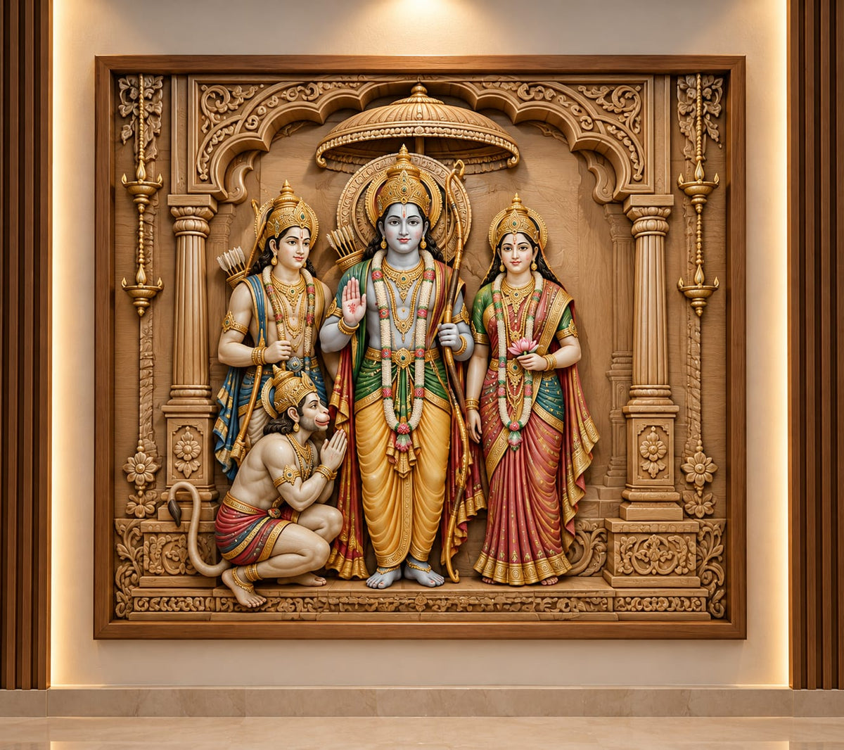 Ram Darbar Wall Art