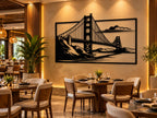 Golden Gate Bridge Metal Wall Art