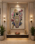 Shrinathji Divine Darshan Framed Art
